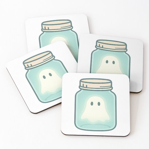 Item preview, Lockwood & Co Ghost in a Jar – Minimalist Sticker designed and sold by lollouna.