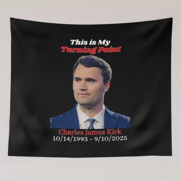 Item preview, Charlie Kirk "This is my Turning Point" 1993-2025 designed and sold by JeyVel.