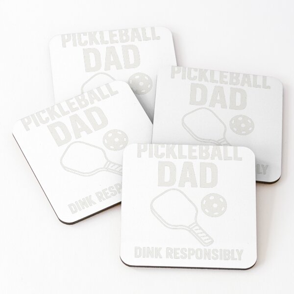 Item preview, Pickleball Dad Shirt – Dink Responsibly – Funny Sports Tee for Pickleball Players designed and sold by Foglifter.