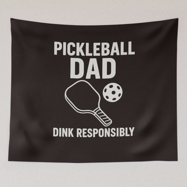 Item preview, Pickleball Dad Shirt – Dink Responsibly – Funny Sports Tee for Pickleball Players designed and sold by Foglifter.