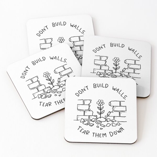 Item preview, Don't Build Walls, Tear Them Down designed and sold by pnknessprojects.