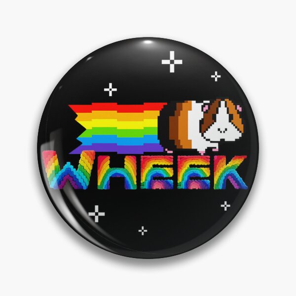 Item preview, Rainbow Guinea Pig Wheek designed and sold by ProShoper24®.