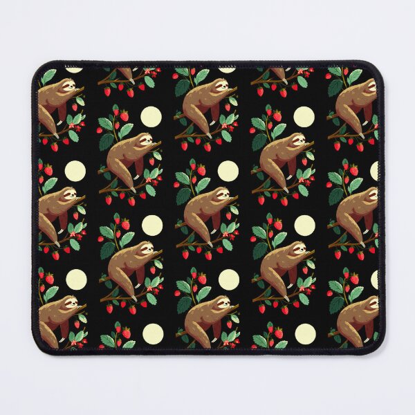 Item preview, Strawberries boho sloth and moon designed and sold by scicilysimonee.