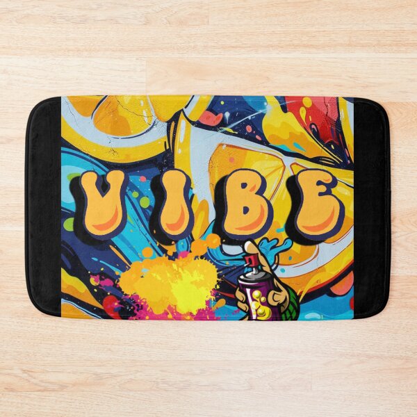 Item preview, Vibe – Colorful Graffiti Spray Paint Design designed and sold by AUA-Diamond7.