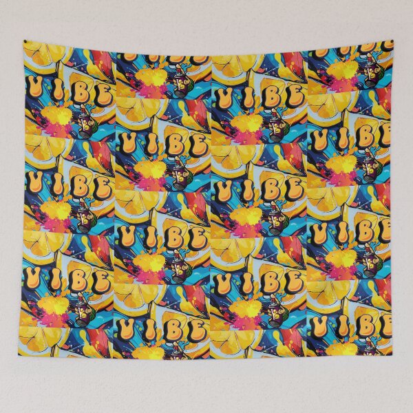 Item preview, Vibe – Colorful Graffiti Spray Paint Design designed and sold by AUA-Diamond7.
