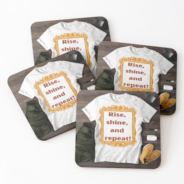Item preview, Rise, Shine, Repeat! designed and sold by Zofia Sosnecka.