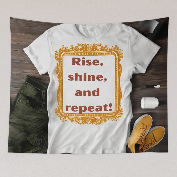 Item preview, Rise, Shine, Repeat! designed and sold by Zofia Sosnecka.
