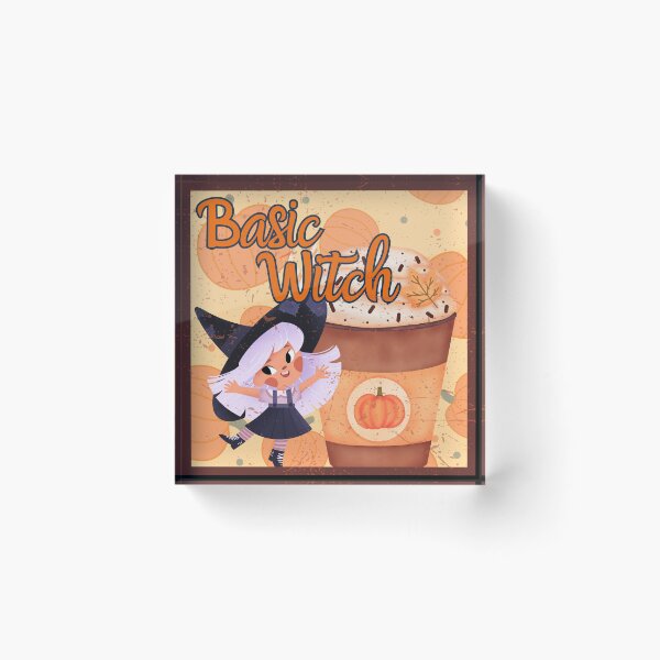 Item preview, Cute Vintage Pumpkin Spice Basic Witch Halloween designed and sold by LshellDesigns.
