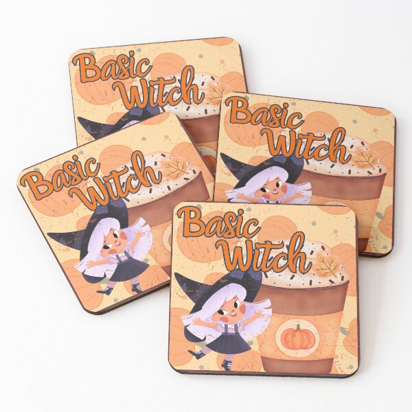 Item preview, Cute Vintage Pumpkin Spice Basic Witch Halloween designed and sold by LshellDesigns.
