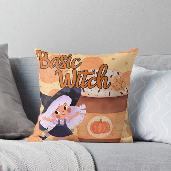 Item preview, Cute Vintage Pumpkin Spice Basic Witch Halloween designed and sold by LshellDesigns.