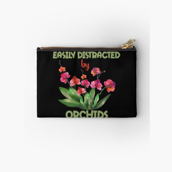 Item preview, Easily Distracted by Orchids Funny Orchid Lover Plant Flower Gardening  designed and sold by Nzgiftsandmore.