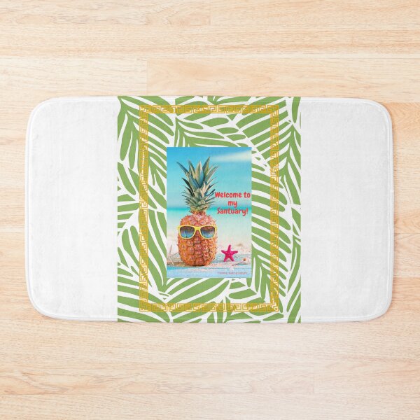 Item preview, Palm leaf, Welcome to my Sanctuary slogan designed and sold by PalomaHealing24.