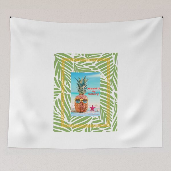Item preview, Palm leaf, Welcome to my Sanctuary slogan designed and sold by PalomaHealing24.