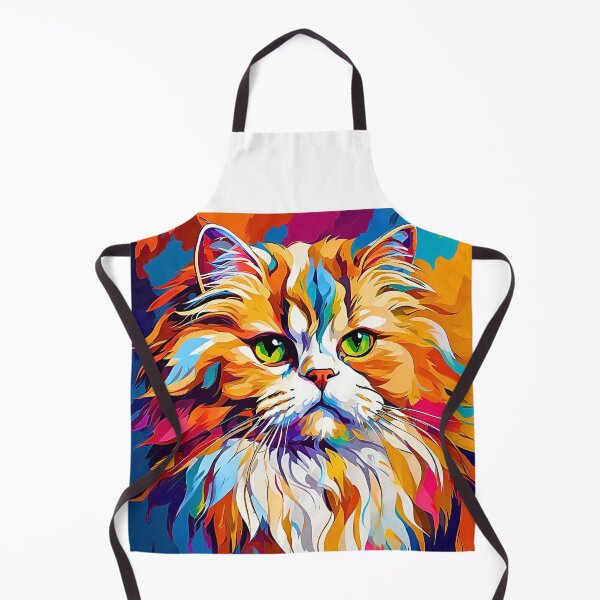Item preview, Vibrant Modern Art Persian Cat Design – Colorful Pop Style Cat Art designed and sold by Fredster1966.