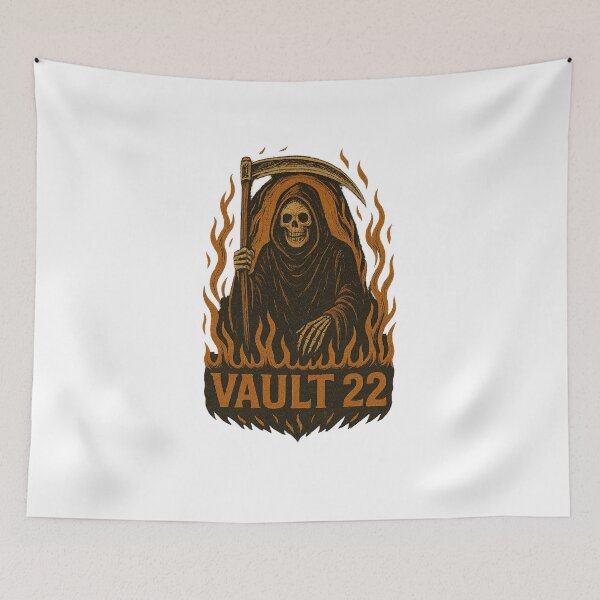 Item preview, Vault 22 Grim Reaper | Dark Gothic Fire Design designed and sold by Vault 22.