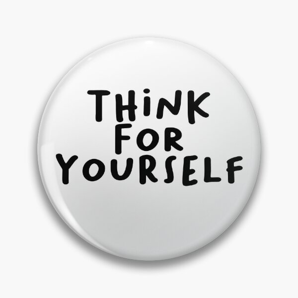 Item preview, Think For Yourself Design - Independent Mind Graphic Design designed and sold by BrianSaysDesign.