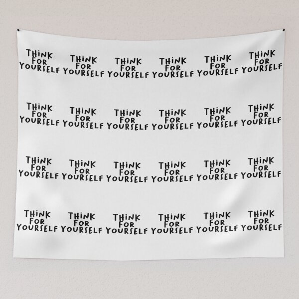 Item preview, Think For Yourself Design - Independent Mind Graphic Design designed and sold by BrianSaysDesign.