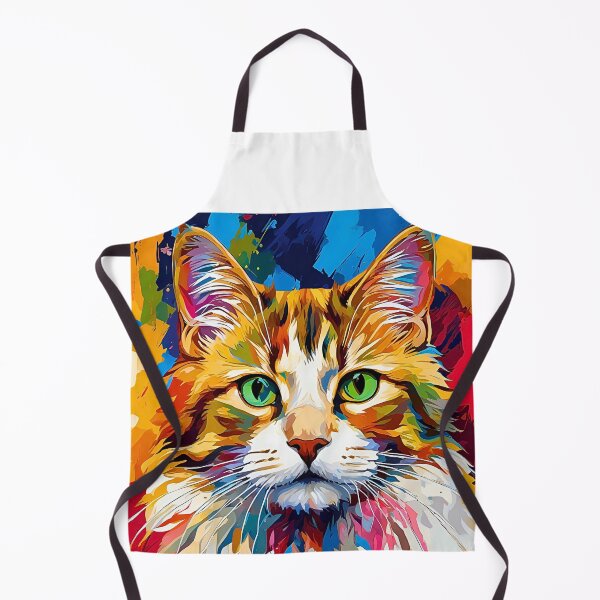 Item preview, Vibrant Modern Art Tabby Cat Design – Colorful Pop Style Cat Artwork designed and sold by Fredster1966.