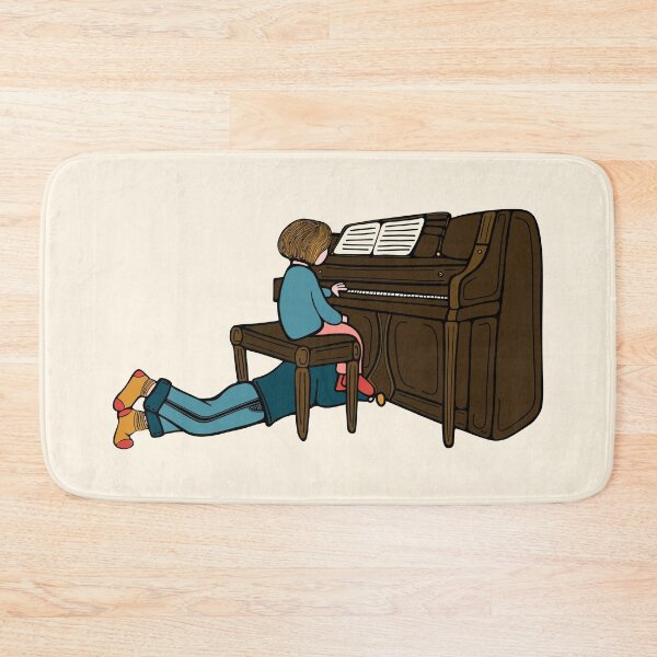 Item preview, Piano duet in bold tones designed and sold by LayerCakeDigDes.