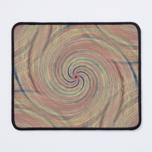 Item preview, Mesmerizing Retro Spiral Pattern in Beige designed and sold by Artistestella.