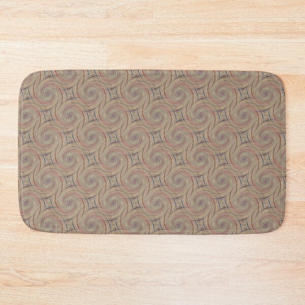 Item preview, Mesmerizing Retro Spiral Pattern in Beige designed and sold by Artistestella.