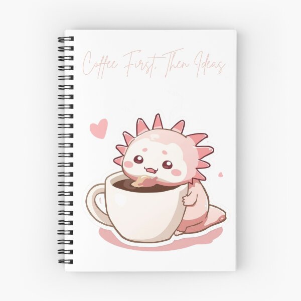 Artikelvorschau, ShadyLotl trinkt Kaffee, süßer Axolotl entworfen und verkauft von ShadyLotl.