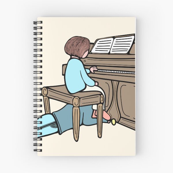 Item preview, Piano duet in pastel tones designed and sold by LayerCakeDigDes.
