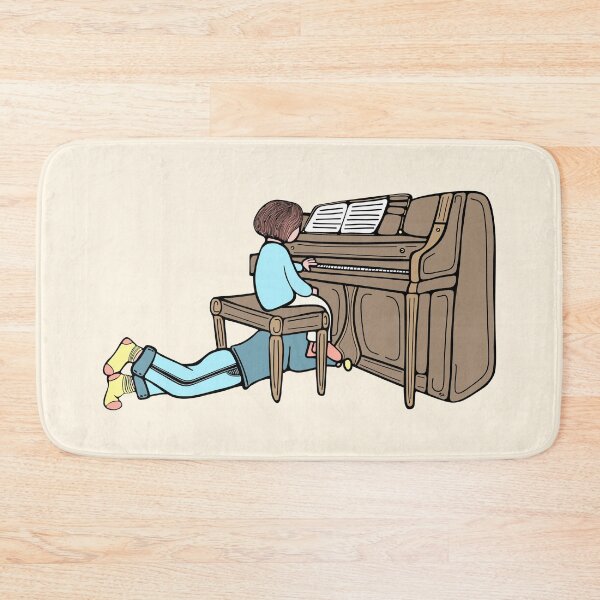 Item preview, Piano duet in pastel tones designed and sold by LayerCakeDigDes.