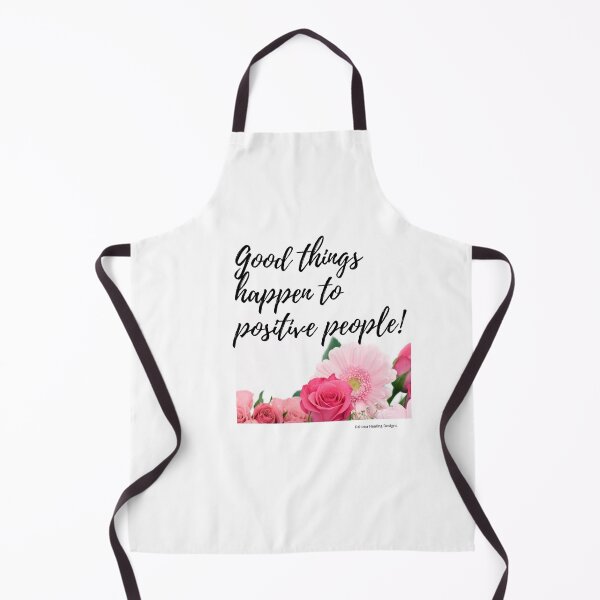 Item preview, Good things happen to positive people/pink designed and sold by PalomaHealing24.