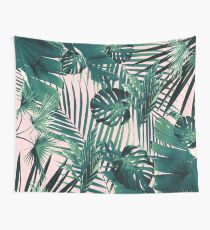 Tropische Jungle Leaves Siesta # 2 #tropische #decor # Kunst Wandbehang