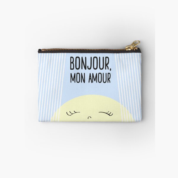 Item preview, Bonjour Mon Amour Blue #babyboy #nursery #childrensroom #baby #babyshower #illustration #gift #home #decor #sun #pastel #design designed and sold by Kirovair.