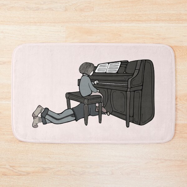 Item preview, Piano duet in grey tones designed and sold by LayerCakeDigDes.