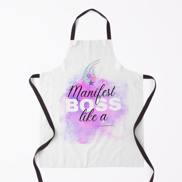 Item preview, Manifest like a Boss slogan on pink cloud designed and sold by PalomaHealing24.