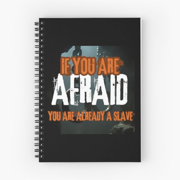 Item preview, If You Are Afraid Quote designed and sold by ProShoper24®.