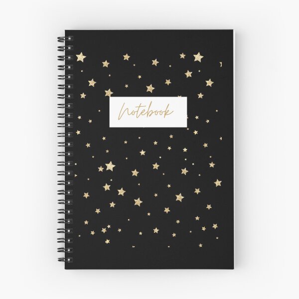 Item preview, Starry Notebook designed and sold by CozCollections.