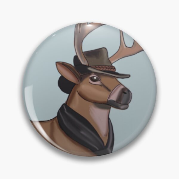 Item preview, Arthur the buck designed and sold by Silver Magpie Art .