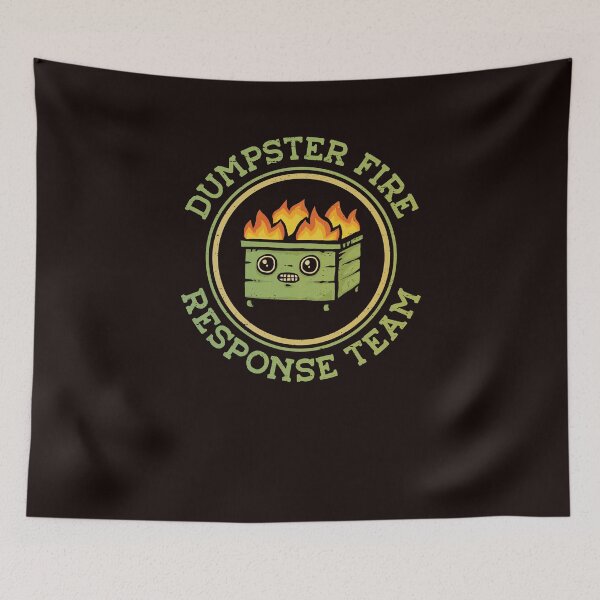 Item preview, Dumpster Fire Response Team designed and sold by kg07.