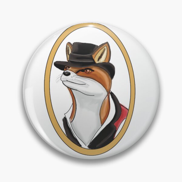 Item preview, Dutch the fox designed and sold by Silver Magpie Art .