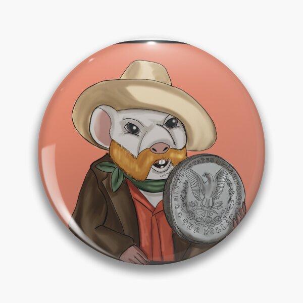 Item preview, Micah the rat  designed and sold by Silver Magpie Art .