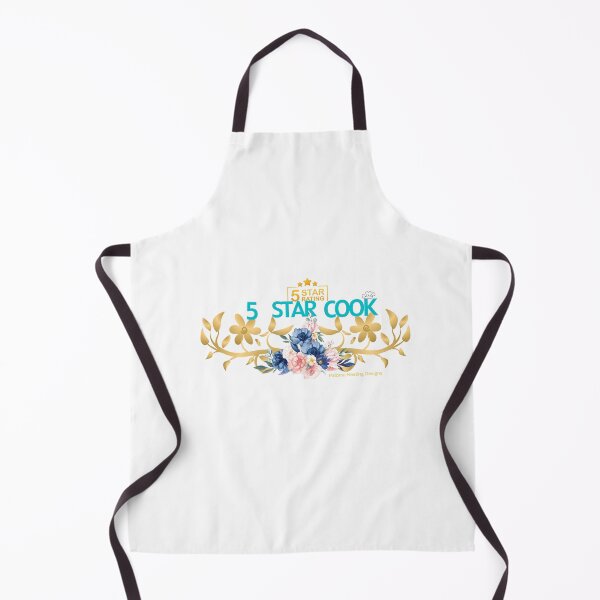 Item preview, 5 Star Cook slogan gold guilded wreath designed and sold by PalomaHealing24.