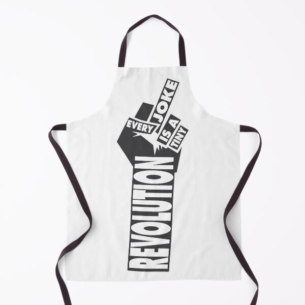 Item preview, Every Joke Is a Tiny Revolution Shirt - black version designed and sold by Winner Chicken Dinner Designs.