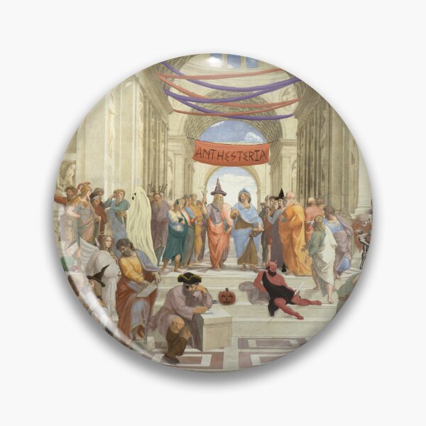 Item preview, School of Athens on Halloween  designed and sold by chelsea125.