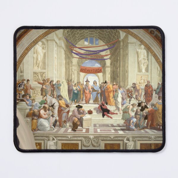 Item preview, School of Athens on Halloween designed and sold by chelsea125.