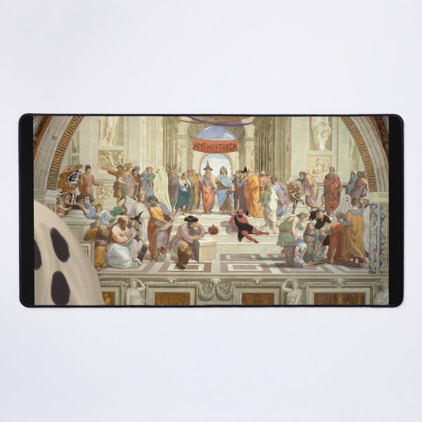 Item preview, School of Athens on Halloween designed and sold by chelsea125.