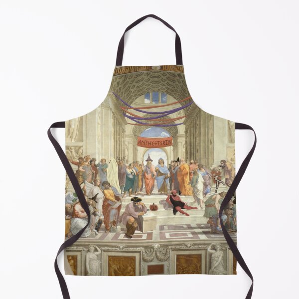 Item preview, School of Athens on Halloween designed and sold by chelsea125.