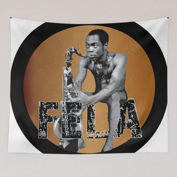 Item preview, Fela Kuti king of afrobeat. Revolutionary NIgerian Funk Music. designed and sold by MeestahKCreates.