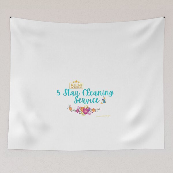 Item preview, Lema del servicio de limpieza 5 estrellas en agua designed and sold by PalomaHealing24.