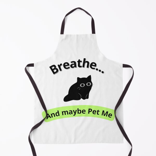 Item preview, Black Cat Wants You To Pet Him designed and sold by Cute&Little Ghosts.