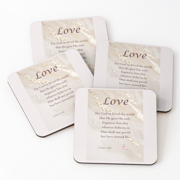 Item preview, LOVE WALL ART ( Set of 3 Love, Hope, Faith Collection) designed and sold by TheHopeClinic.