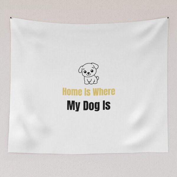 Aperçu de l'œuvre Funny Dog Quote créée et vendue par Pixel Nomade.